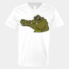 V-Neck Heavy Cotton 100% T-Shirt Thumbnail