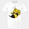 V-Neck Heavy Cotton 100% T-Shirt Thumbnail