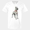 V-Neck Heavy Cotton 100% T-Shirt Thumbnail