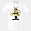 V-Neck Heavy Cotton 100% T-Shirt Thumbnail