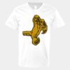 V-Neck Heavy Cotton 100% T-Shirt Thumbnail