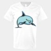 V-Neck Heavy Cotton 100% T-Shirt Thumbnail