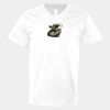 V-Neck Heavy Cotton 100% T-Shirt Thumbnail