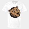 V-Neck Heavy Cotton 100% T-Shirt Thumbnail