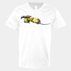 V-Neck Heavy Cotton 100% T-Shirt Thumbnail