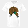V-Neck Heavy Cotton 100% T-Shirt Thumbnail