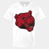 V-Neck Heavy Cotton 100% T-Shirt Thumbnail