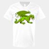 V-Neck Heavy Cotton 100% T-Shirt Thumbnail