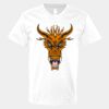 V-Neck Heavy Cotton 100% T-Shirt Thumbnail