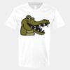 V-Neck Heavy Cotton 100% T-Shirt Thumbnail