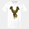 V-Neck Heavy Cotton 100% T-Shirt Thumbnail