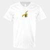 V-Neck Heavy Cotton 100% T-Shirt Thumbnail