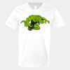 V-Neck Heavy Cotton 100% T-Shirt Thumbnail