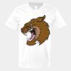 V-Neck Heavy Cotton 100% T-Shirt Thumbnail