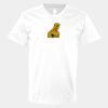 V-Neck Heavy Cotton 100% T-Shirt Thumbnail
