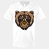 V-Neck Heavy Cotton 100% T-Shirt Thumbnail