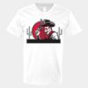 V-Neck Heavy Cotton 100% T-Shirt Thumbnail