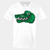 V-Neck Heavy Cotton 100% T-Shirt Thumbnail