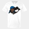V-Neck Heavy Cotton 100% T-Shirt Thumbnail