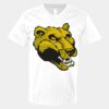 V-Neck Heavy Cotton 100% T-Shirt Thumbnail