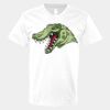 V-Neck Heavy Cotton 100% T-Shirt Thumbnail