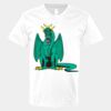 V-Neck Heavy Cotton 100% T-Shirt Thumbnail