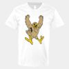 V-Neck Heavy Cotton 100% T-Shirt Thumbnail