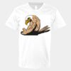 V-Neck Heavy Cotton 100% T-Shirt Thumbnail