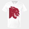 V-Neck Heavy Cotton 100% T-Shirt Thumbnail