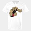 V-Neck Heavy Cotton 100% T-Shirt Thumbnail