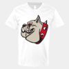 V-Neck Heavy Cotton 100% T-Shirt Thumbnail