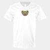 V-Neck Heavy Cotton 100% T-Shirt Thumbnail