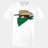 V-Neck Heavy Cotton 100% T-Shirt Thumbnail