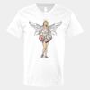 V-Neck Heavy Cotton 100% T-Shirt Thumbnail