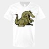 V-Neck Heavy Cotton 100% T-Shirt Thumbnail