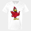 V-Neck Heavy Cotton 100% T-Shirt Thumbnail