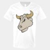 V-Neck Heavy Cotton 100% T-Shirt Thumbnail