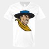 V-Neck Heavy Cotton 100% T-Shirt Thumbnail