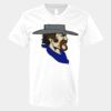 V-Neck Heavy Cotton 100% T-Shirt Thumbnail