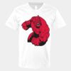 V-Neck Heavy Cotton 100% T-Shirt Thumbnail