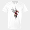 V-Neck Heavy Cotton 100% T-Shirt Thumbnail