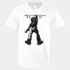 V-Neck Heavy Cotton 100% T-Shirt Thumbnail