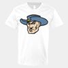 V-Neck Heavy Cotton 100% T-Shirt Thumbnail