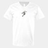 V-Neck Heavy Cotton 100% T-Shirt Thumbnail