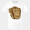 V-Neck Heavy Cotton 100% T-Shirt Thumbnail