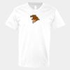 V-Neck Heavy Cotton 100% T-Shirt Thumbnail