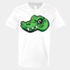 V-Neck Heavy Cotton 100% T-Shirt Thumbnail