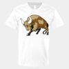 V-Neck Heavy Cotton 100% T-Shirt Thumbnail