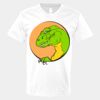 V-Neck Heavy Cotton 100% T-Shirt Thumbnail