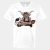 V-Neck Heavy Cotton 100% T-Shirt Thumbnail